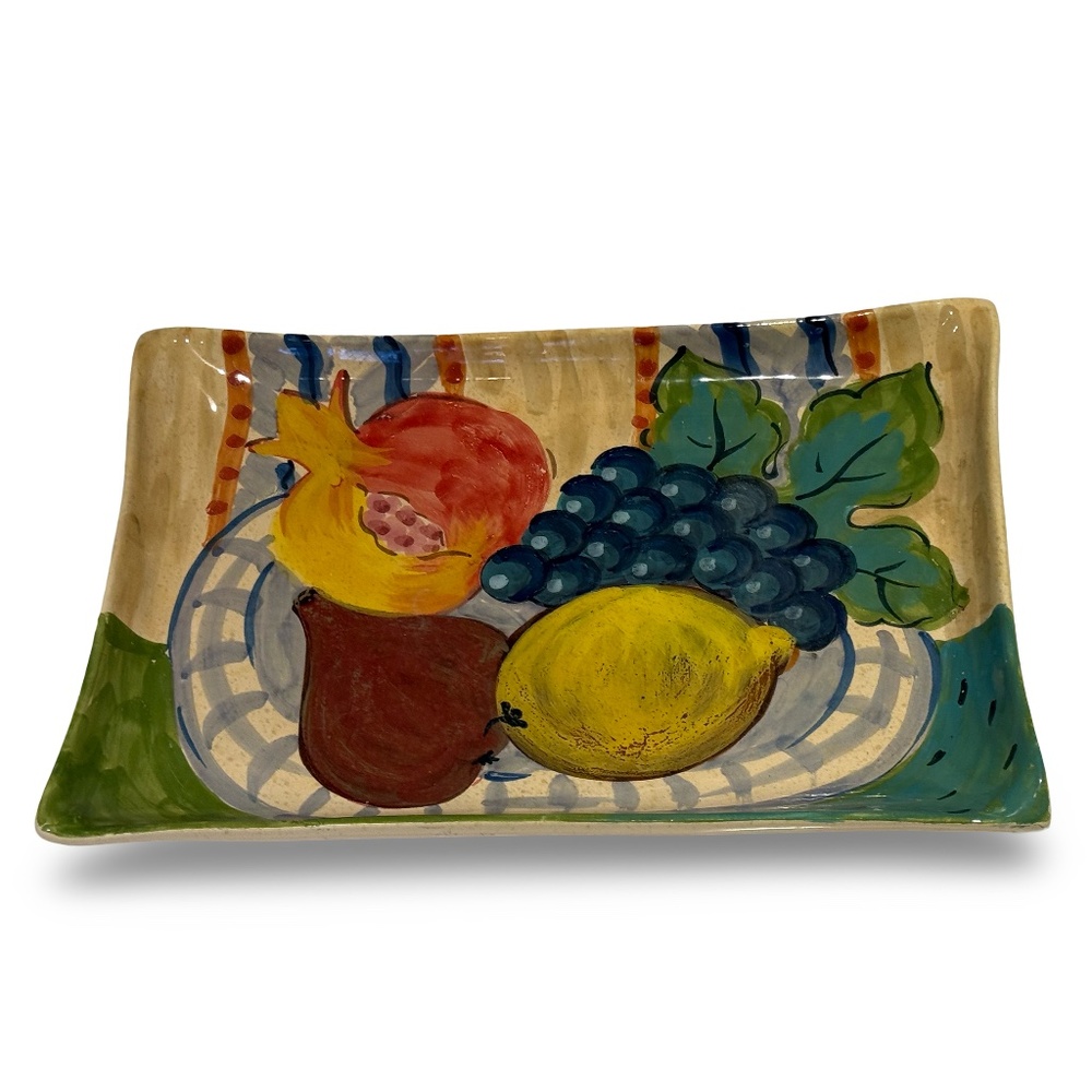 Vietri - Hand-Painted Ceramic Serving Platter